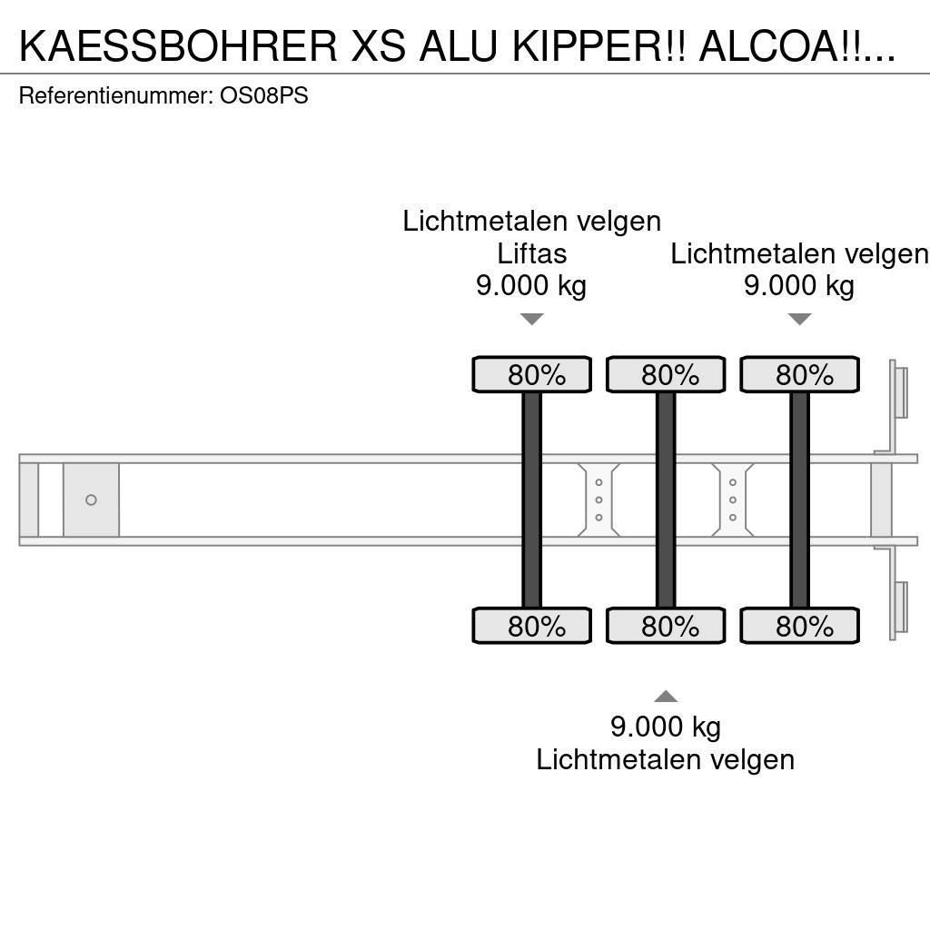 Kässbohrer XS ALU KIPPER!! ALCOA!!2021!!TOP!! Напівпричепи-самоскиди