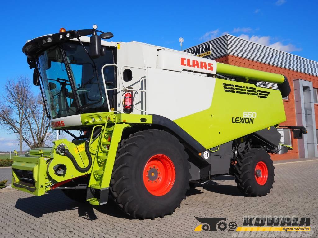 CLAAS Lexion 660 + V770 Зернозбиральні комбайни