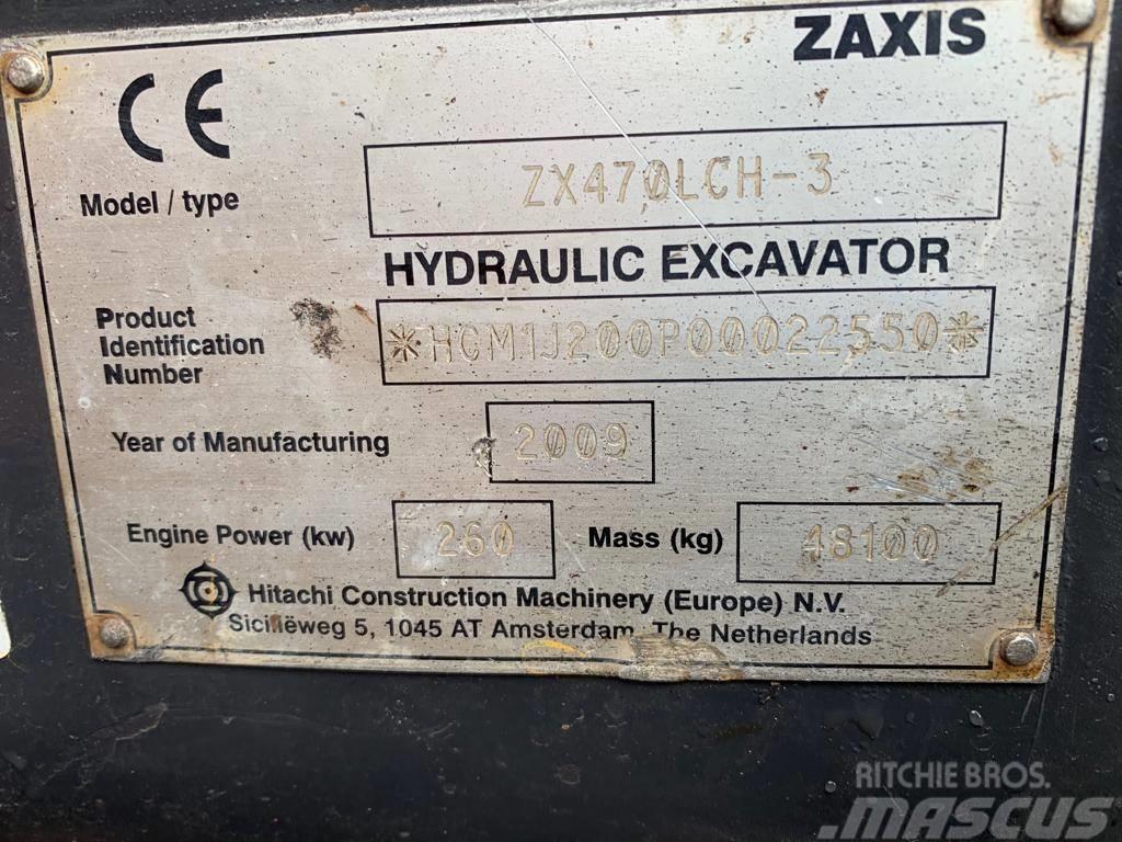  zaxis ZX470LCH-3 Гусеничні екскаватори