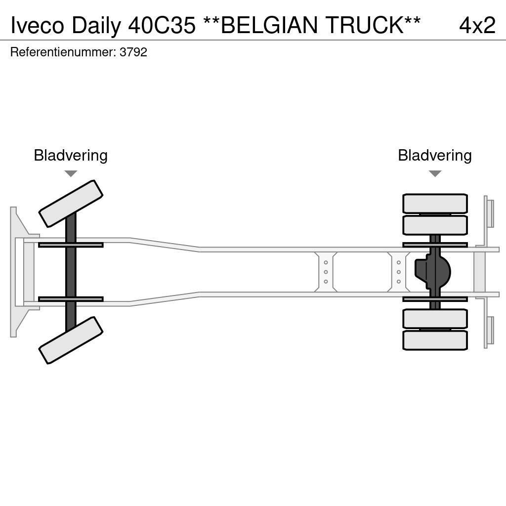 Iveco Daily 40C35 **BELGIAN TRUCK** Фургони