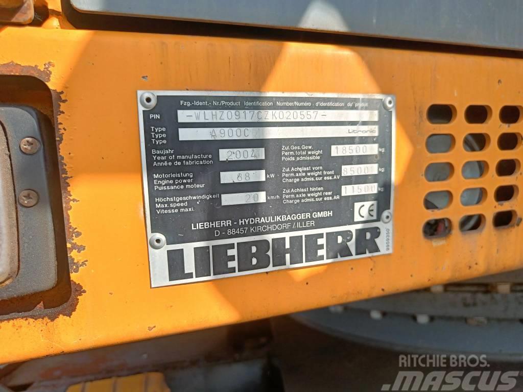 Liebherr A 900 C Litronic Колісні екскаватори