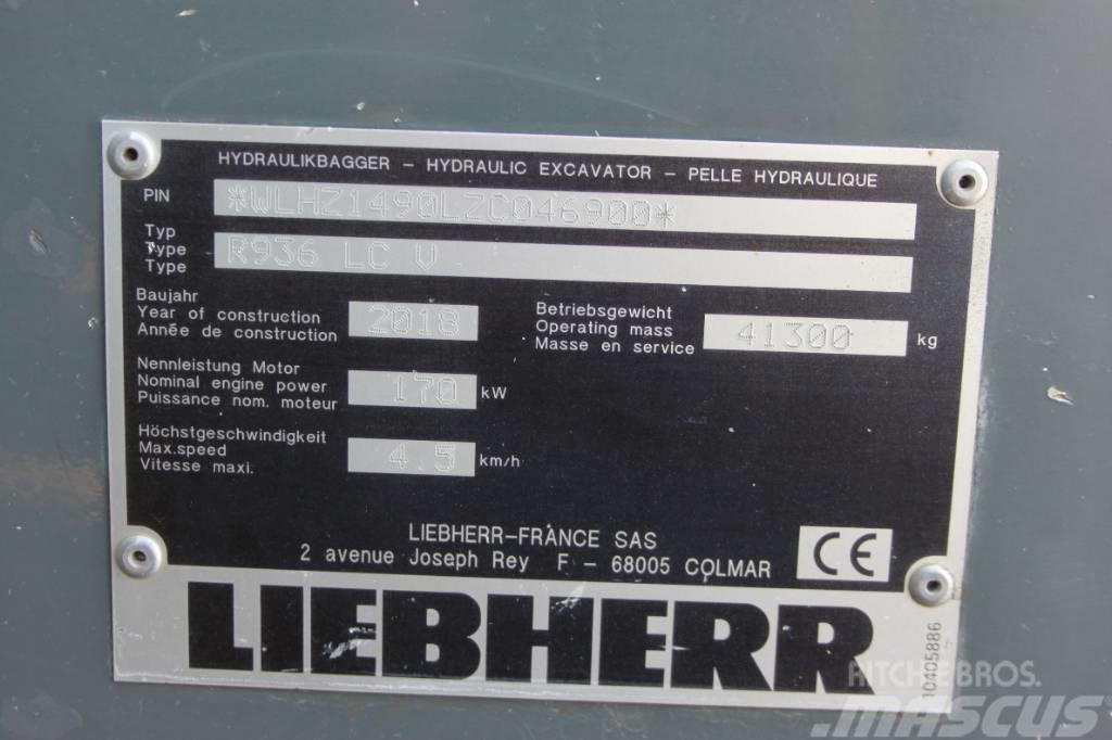 Liebherr R 936 LC Гусеничні екскаватори