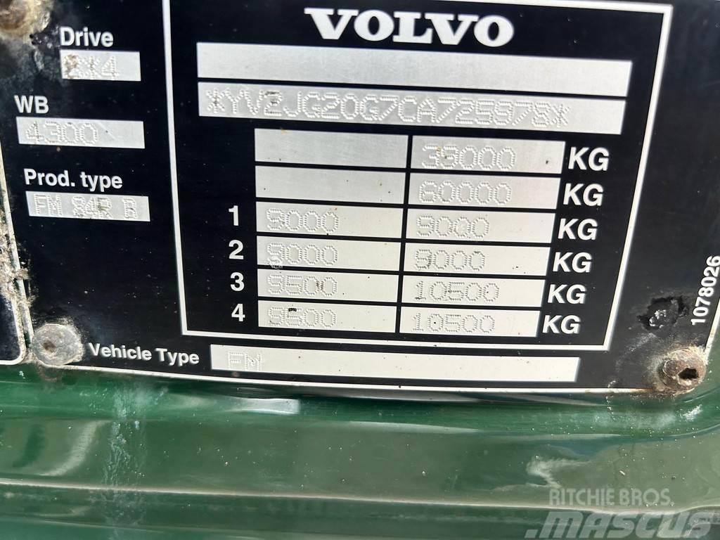 Volvo FM460 8X4 EEV + PTO Шасі з кабіною
