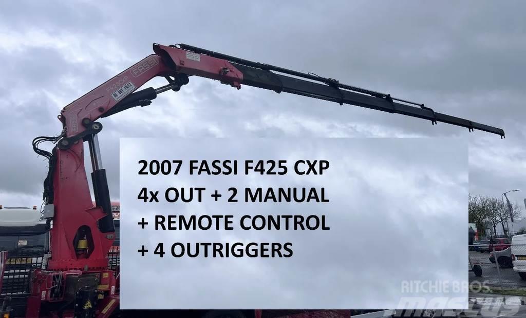 Fassi F425CXP + REMOTE + 4 OUTRIGGERS - 4x OUT + 2 MANUA Інше обладнання