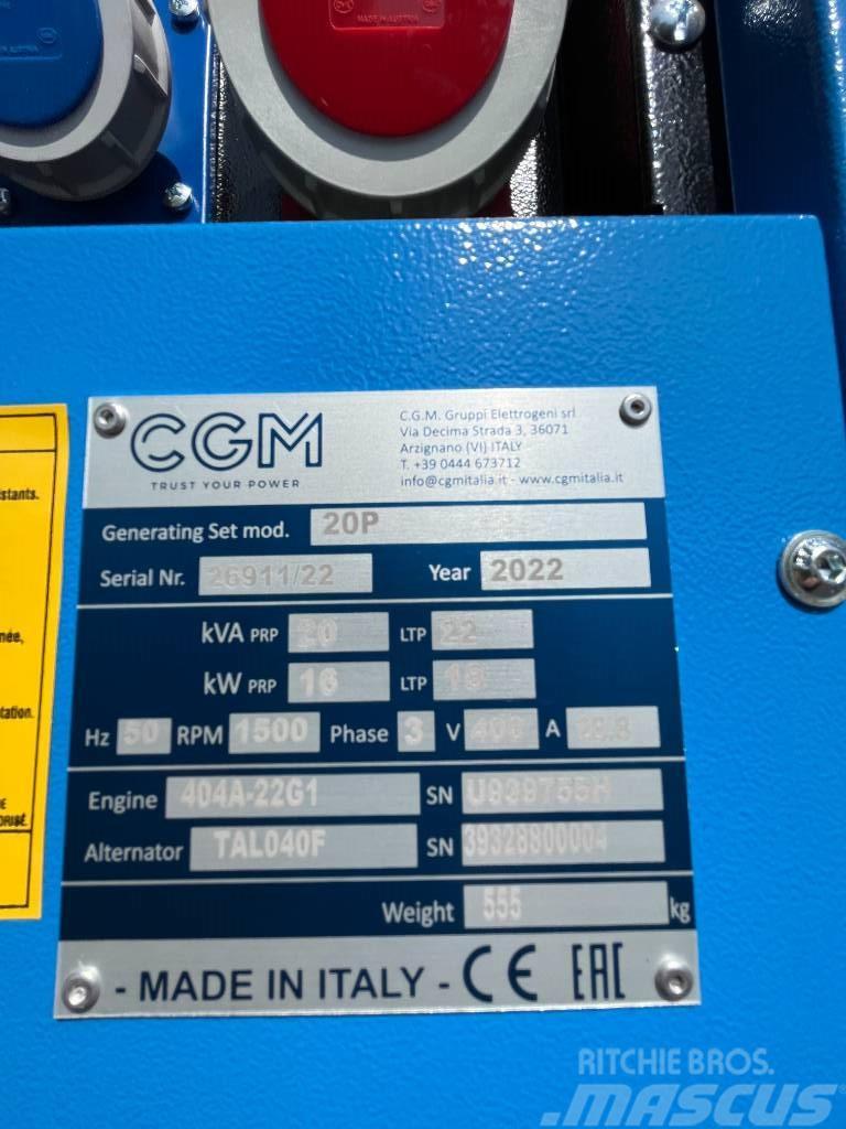 CGM 20P - Perkins 22 KVA generator Дизельні генератори