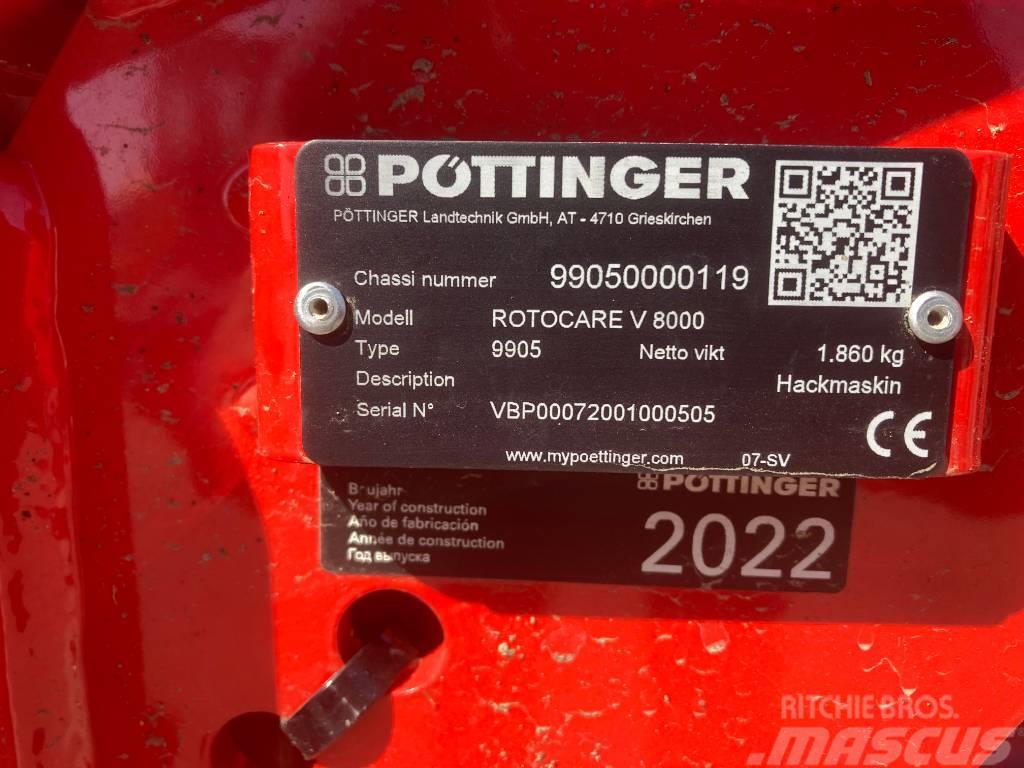Pöttinger ROTOCARE V 8000 Інші землеоброблювальні машини і додаткове обладнання
