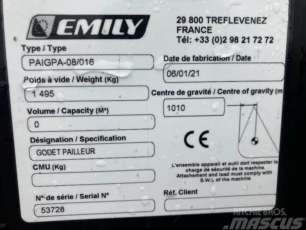Emily Sigma Evolution med V-cut Роздрібнювачі, різаки і розпаковувачі тюків