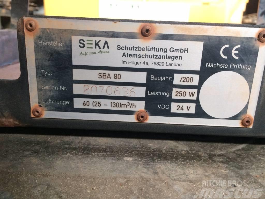 Seka (442) Schutzbelüftung SBA 80 Інше обладнання