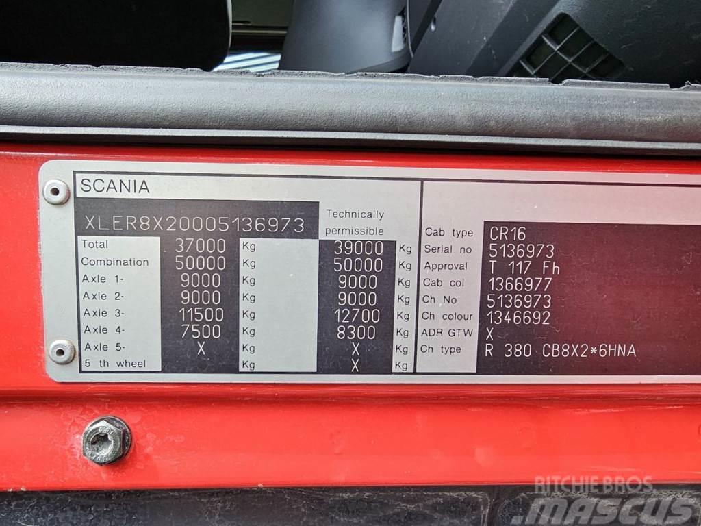 Scania R380 8x2 / PALFINGER PK 85002 CRANE - KRAN - GRUA Автокрани