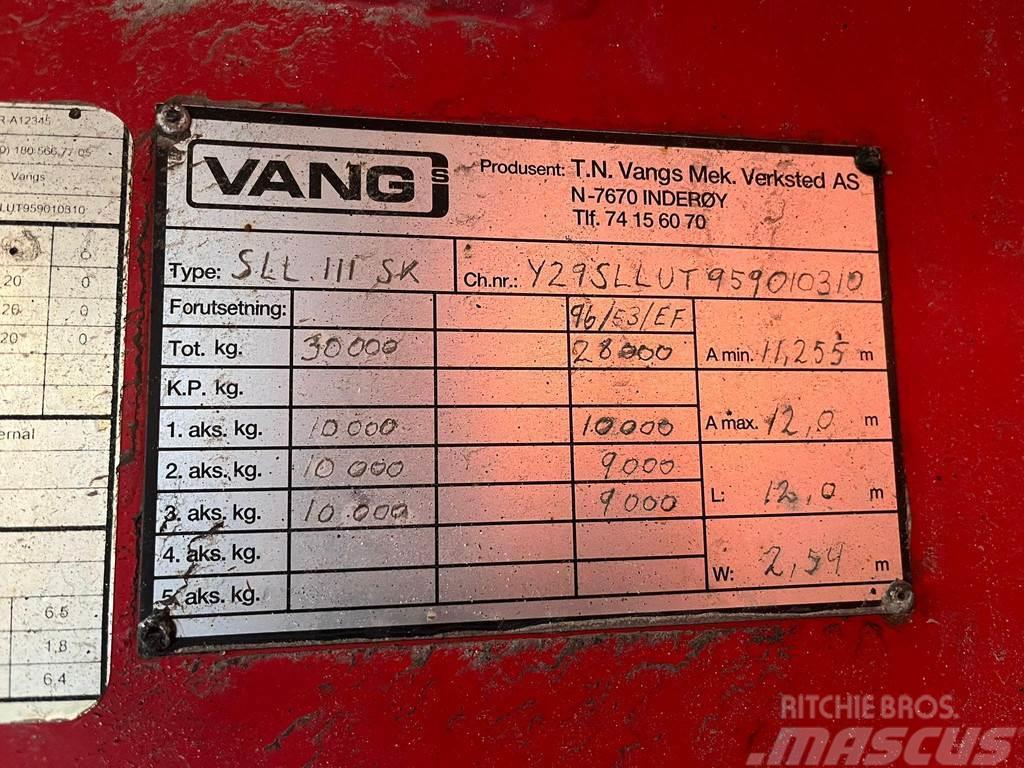 Vang SLL 111 SK BOX L=8228 mm Причепи-фургони
