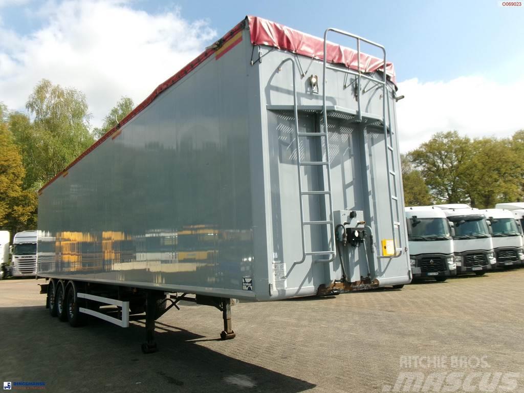 Kraker Walking floor trailer alu 90 m3 CF-200 Напівпричепи-платформи/бічне розвантаження