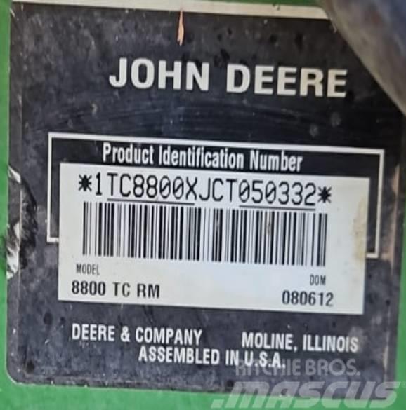 John Deere 8800 TC RM TerrainCut Самохідні газонокосарки