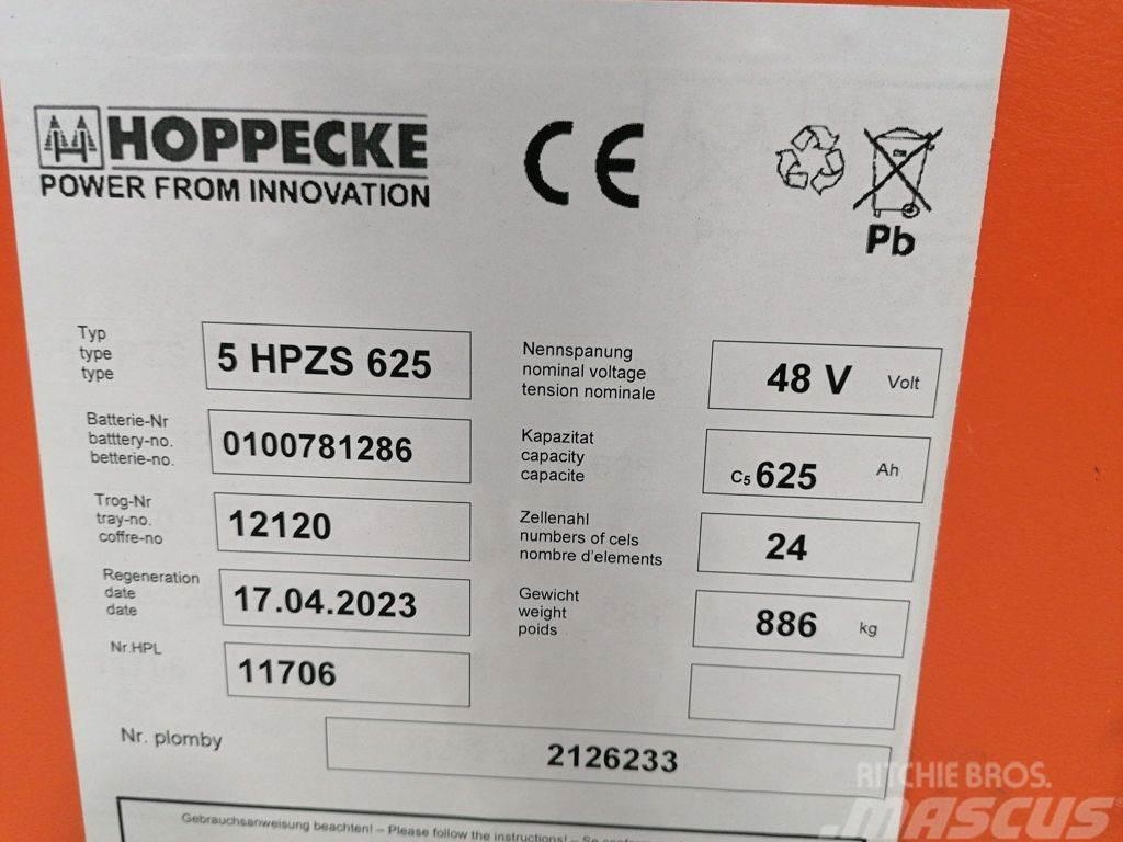 Hoppecke 5 HPZS 625 Акумуляторні батареї