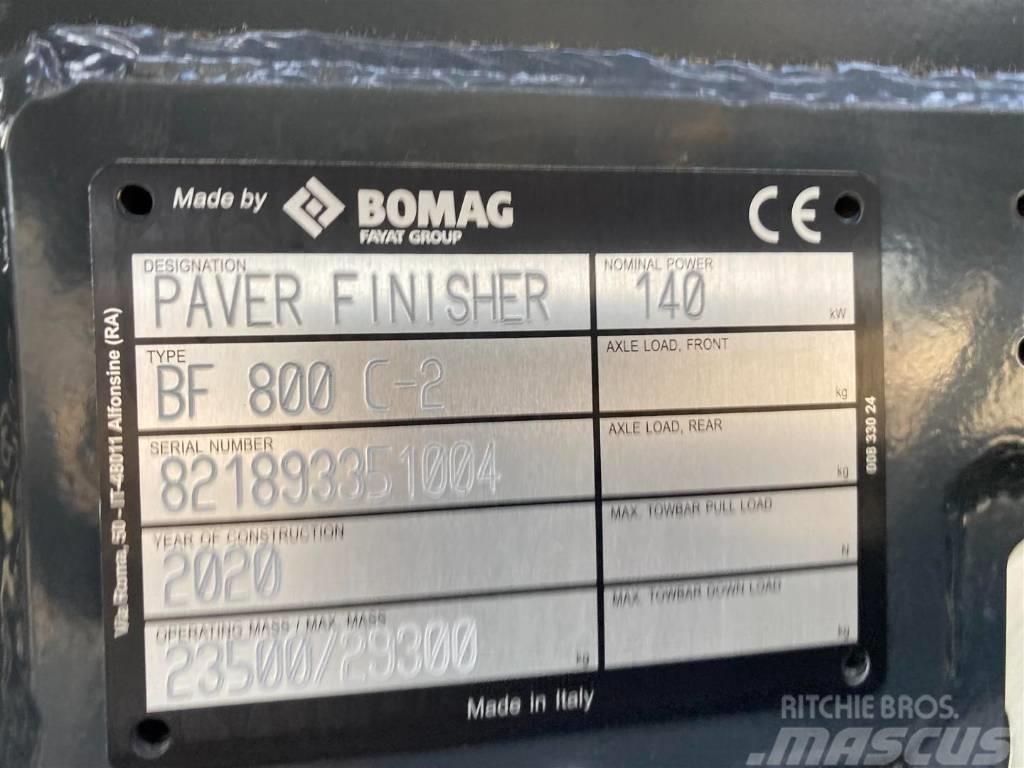 Bomag BF 800 C-2 S600 HMI 1.0 Асфальтовкладачі