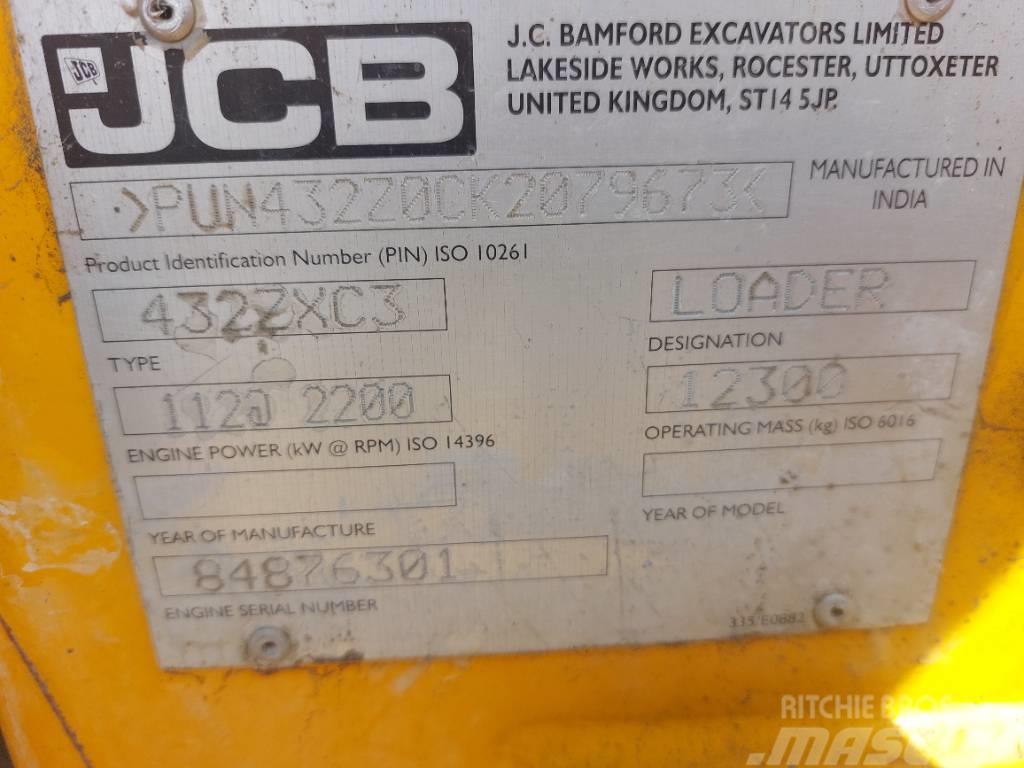 JCB 432 ZX Фронтальні навантажувачі