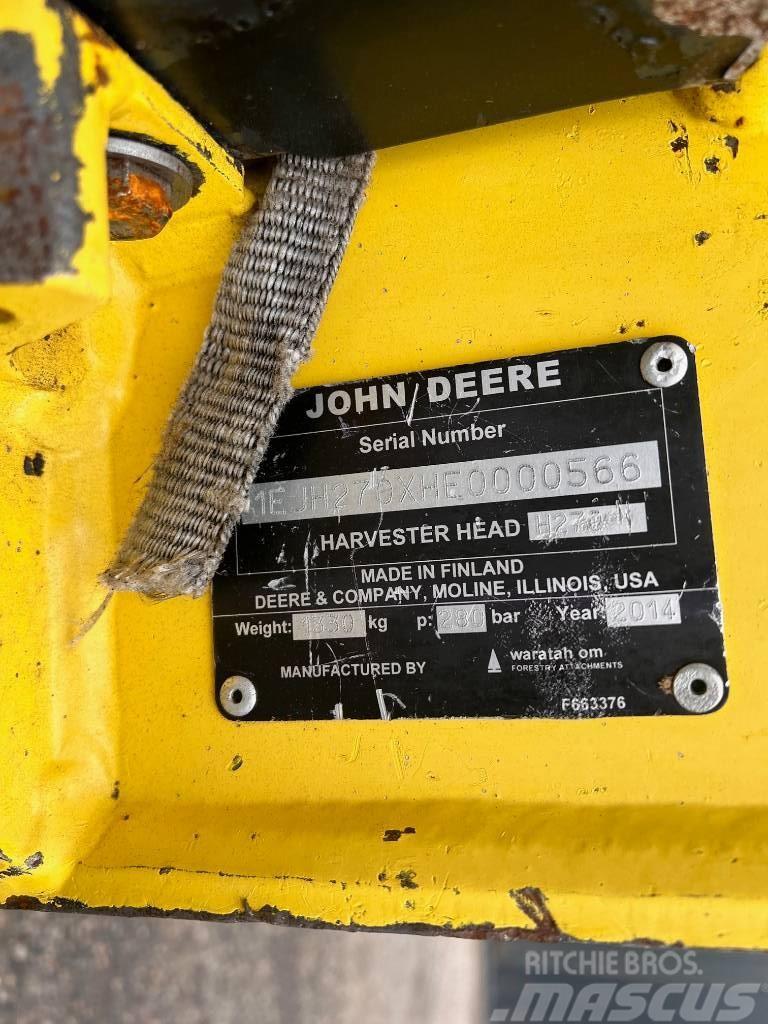 John Deere H270 Валочні головки