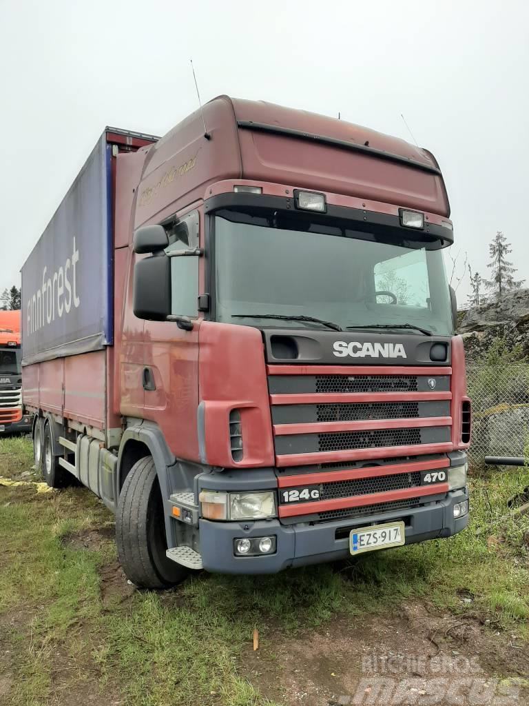 Scania R 124 Тентовані вантажівки