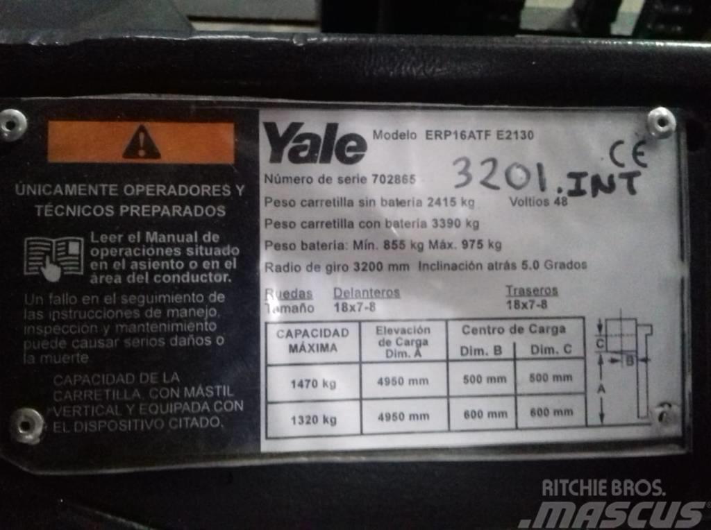 Yale ERP 16ATF Електронавантажувачі