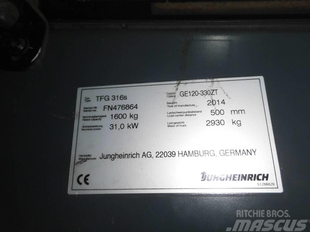 Jungheinrich TFG 316 S Газові навантажувачі