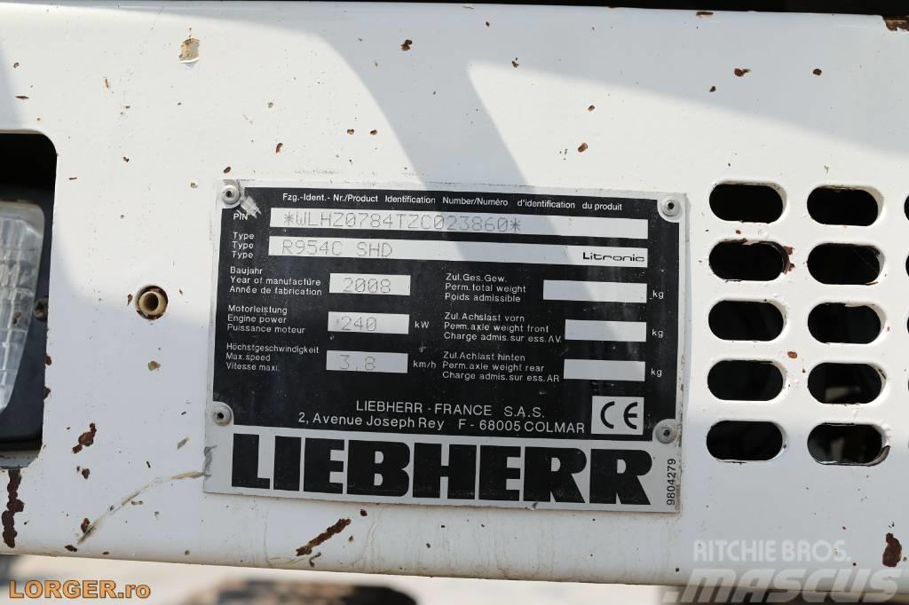 Liebherr R954 C SHD Гусеничні екскаватори