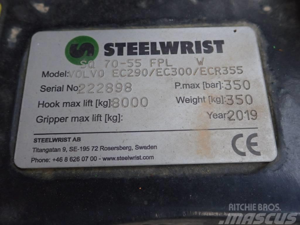Steelwrist Vollhydr. SW SQ70 passend Volvo EC300 Швидкі з`єднувачі
