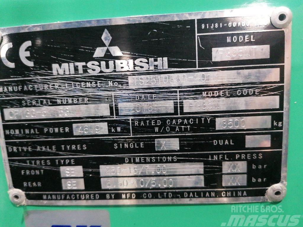 Mitsubishi FG35NT Газові навантажувачі