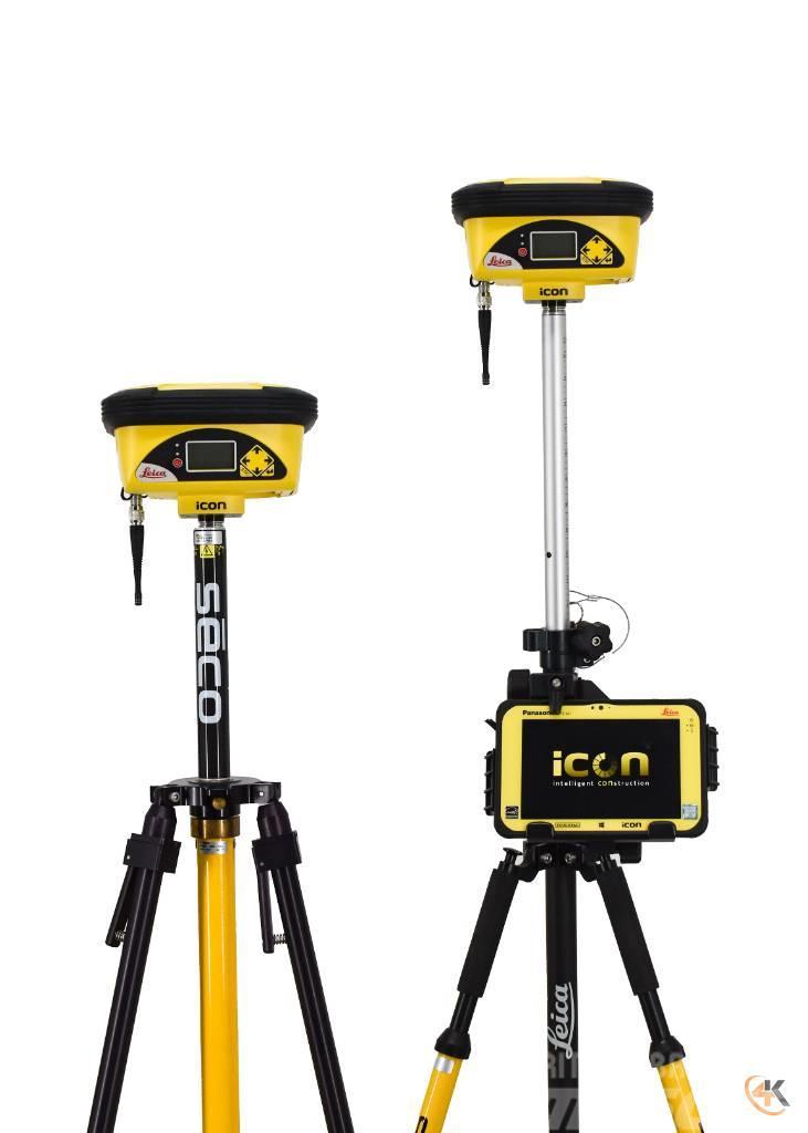 Leica iCON Dual iCG60 900MHz Base/Rover GPS w/ CC80 iCON Інше обладнання