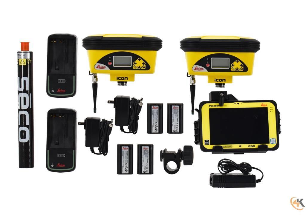 Leica iCON Dual iCG60 900MHz Base/Rover GPS w/ CC80 iCON Інше обладнання