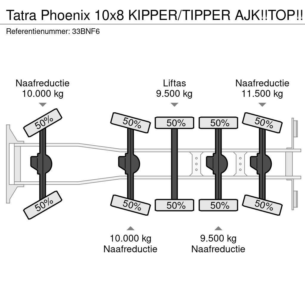 Tatra Phoenix 10x8 KIPPER/TIPPER AJK!!TOP!! Самоскиди