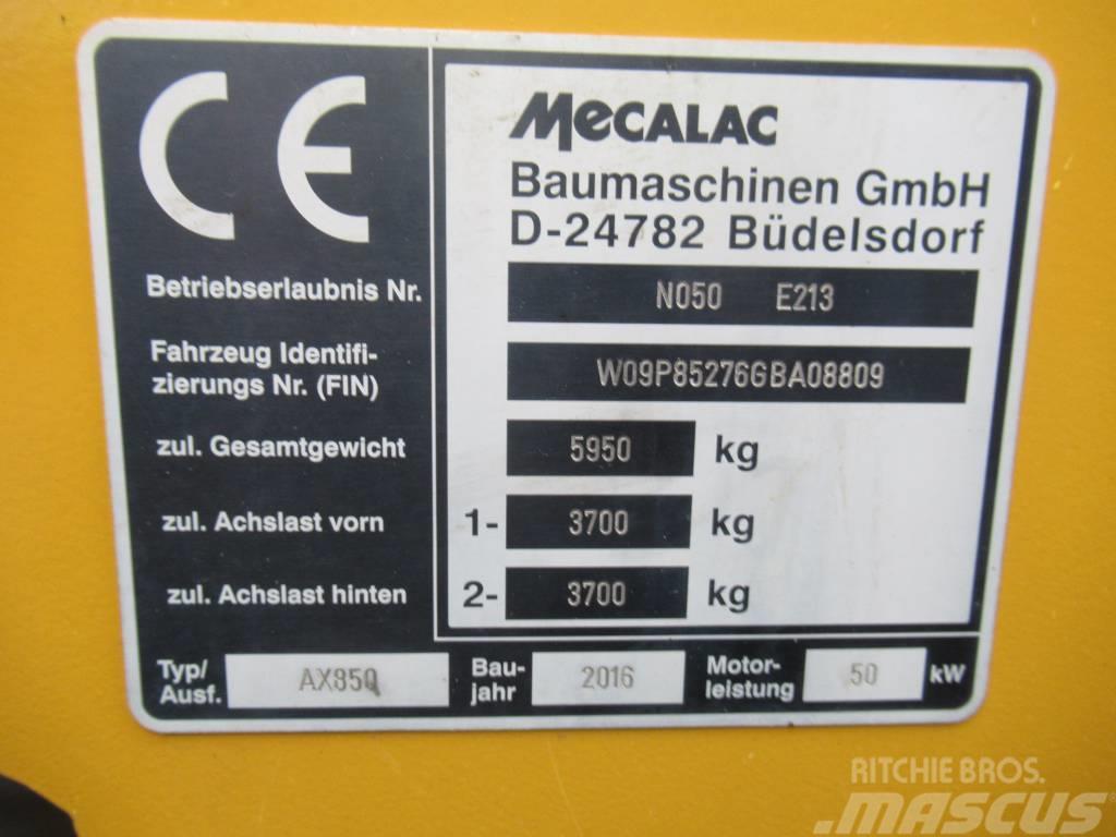 Mecalac AX 850 35KM/H Фронтальні навантажувачі