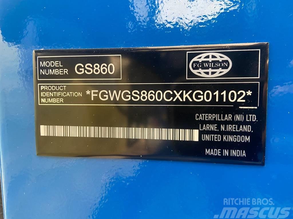 FG Wilson P1100E1 - Perkins - 1100 kVA Genset - DPX-16027-O Дизельні генератори