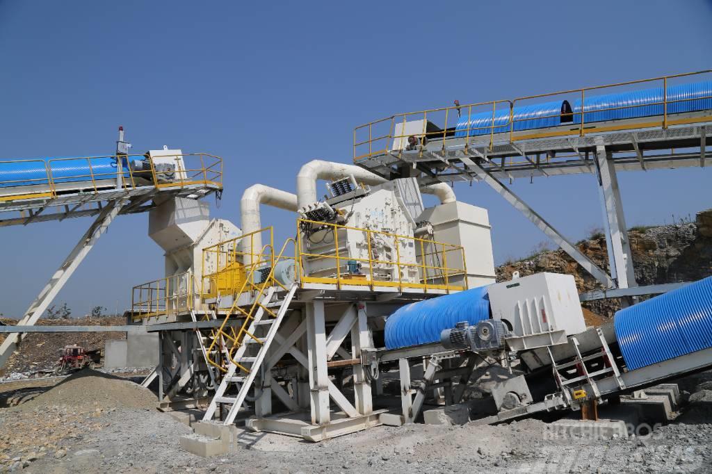 Kinglink 300TPH limestone crushing plant Установки для виготовлення заповнювача