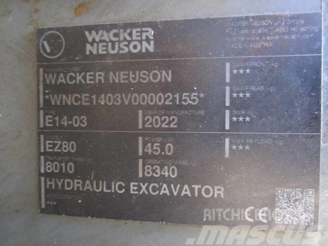 Wacker Neuson EZ 80 Середні екскаватори 7т. - 12т.