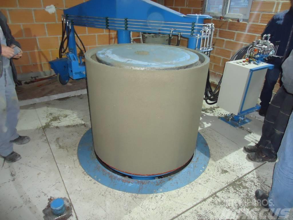 Metalika C-1200 Concrete pipe making machine Агрегати для відливання бетонних блоків