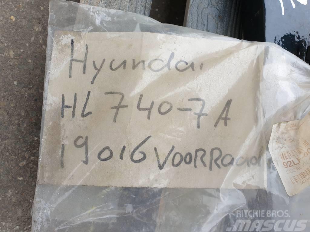 Hyundai HL740-7A bucket linkage Шасі