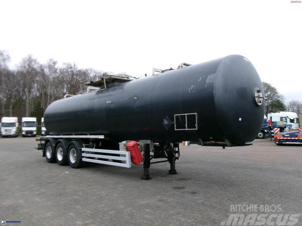 Magyar Chemical tank inox 37.4 m3 / 1 comp / ADR 30/11/20 Напівпричепи-автоцистерни
