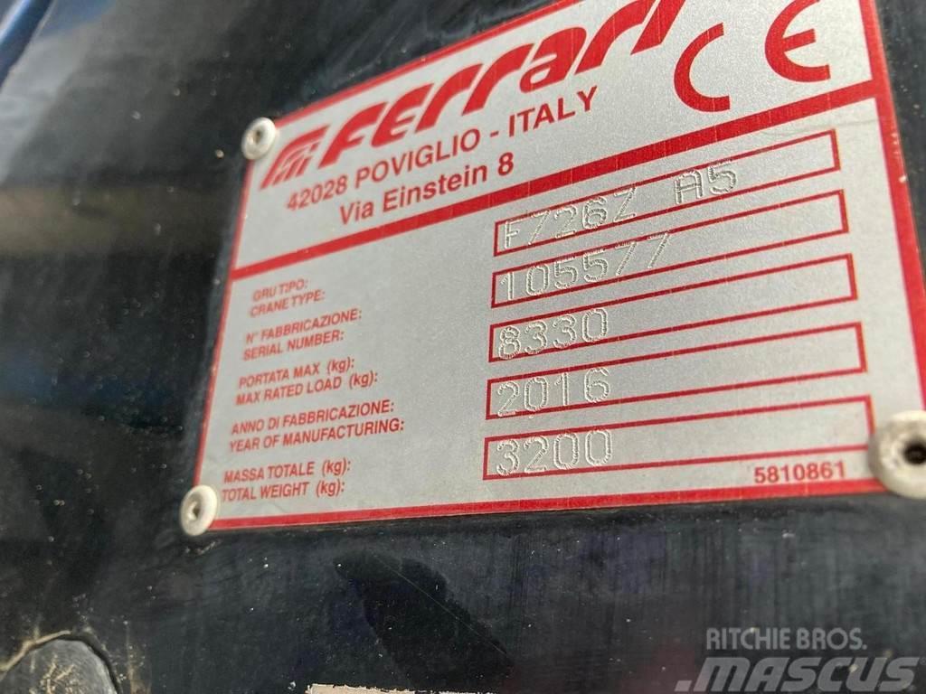 Ferrari F 726Z A5 + REMOTE CONTROL Крани вантажників