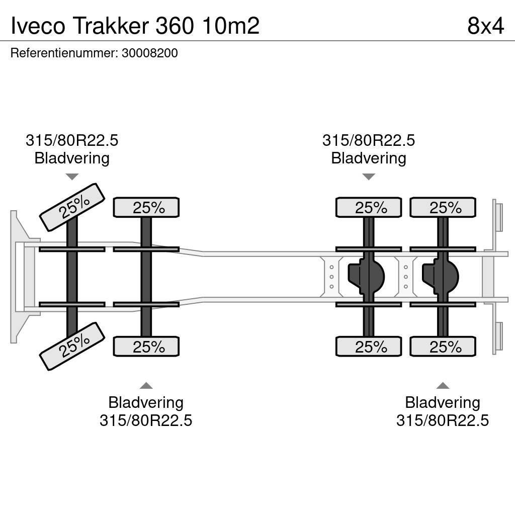 Iveco Trakker 360 10m2 Бетономішалки (Автобетонозмішувачі)