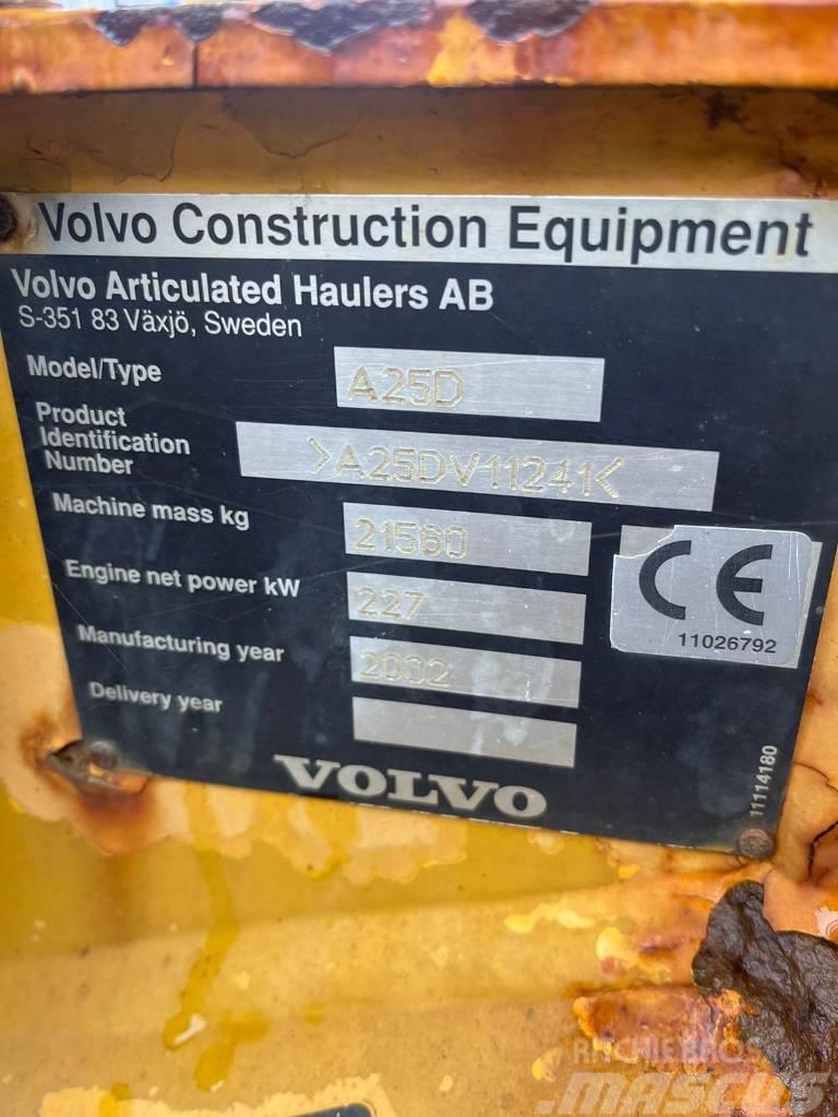 Volvo A25D Зчленовані самоскиди