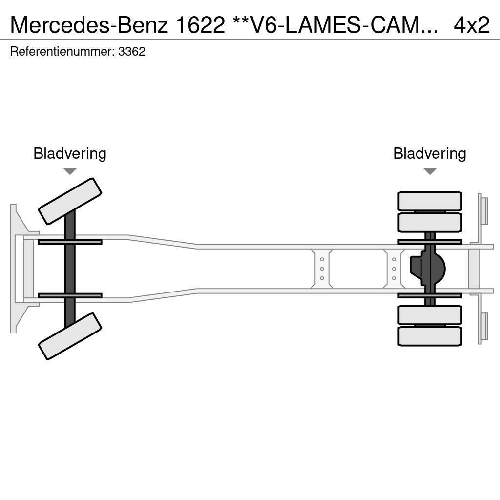 Mercedes-Benz 1622 **V6-LAMES-CAMION FRANCAIS** Шасі з кабіною