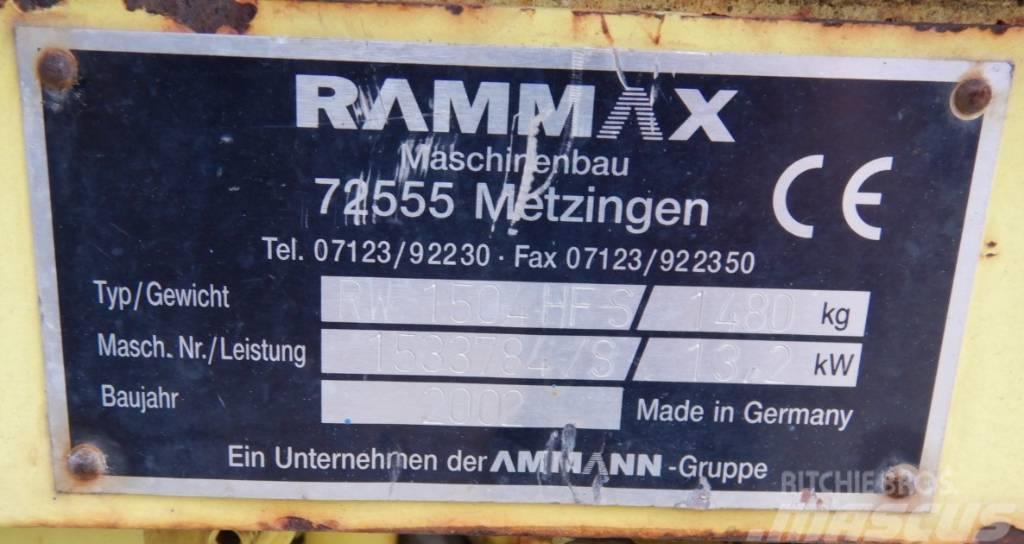 Rammax RW1504HF Ущільнювачі грунту