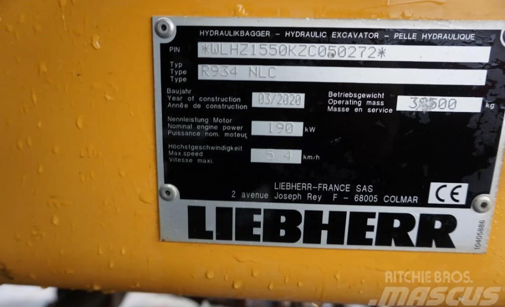 Liebherr R 934 NLC Гусеничні екскаватори