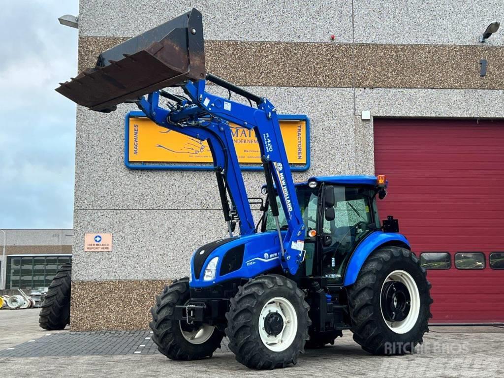 New Holland TD5.90, 2021, 1526 heures, chargeur!! Трактори