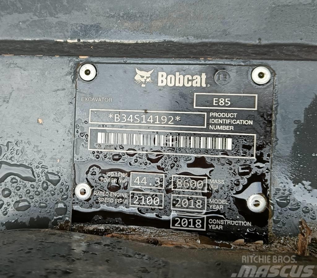 Bobcat E 85 / 8600kg / Середні екскаватори 7т. - 12т.