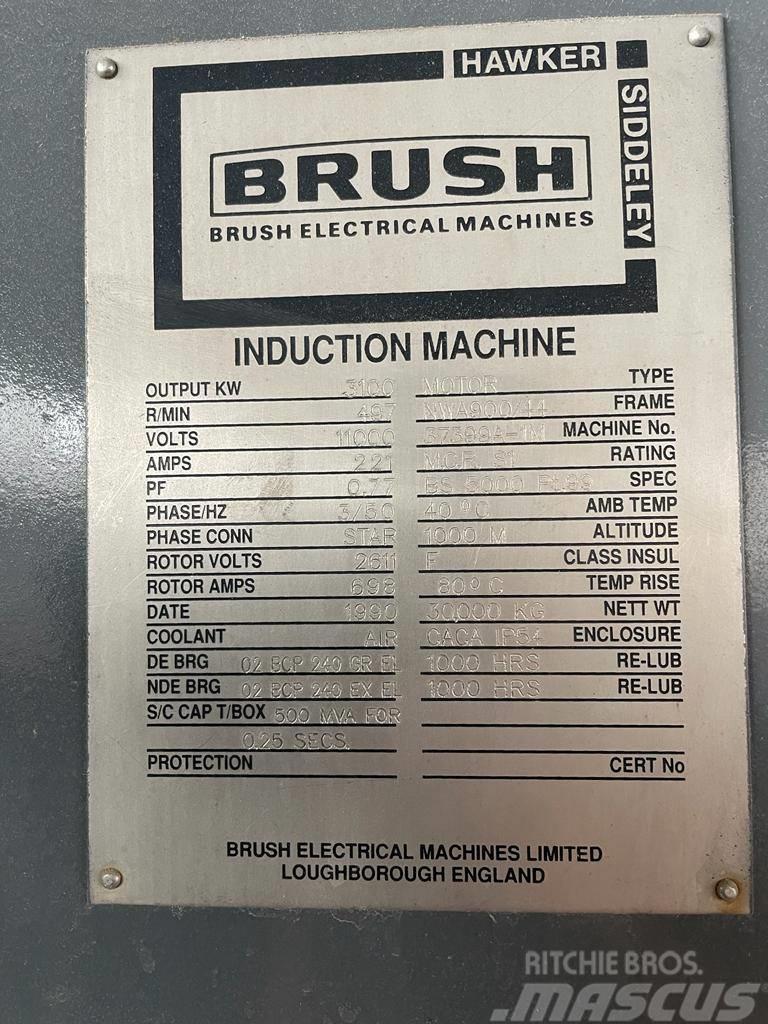  Brush 3100kW Motor Двигуни і приводи