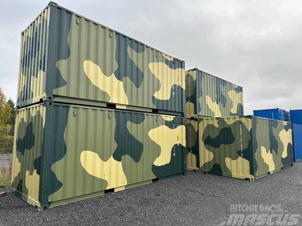  Sjöfartscontainer nya 20fots Camouflage Container Транспортні контейнери