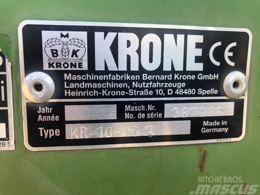 Krone KR 10-16 Dismantled: spare parts Рулонні прес-підбирачі