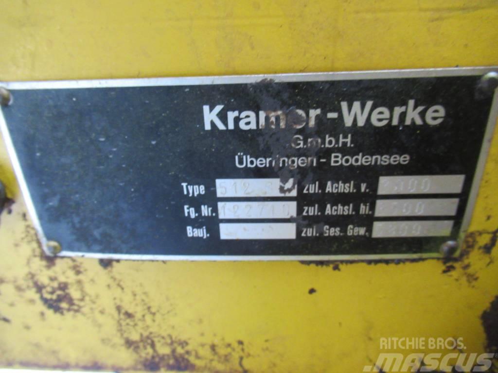 Kramer 512 SL KAUHA + PIIKIT Фронтальні навантажувачі