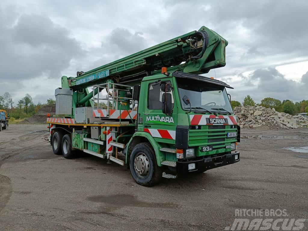 Scania P93HL Автовишки на базі вантажівки