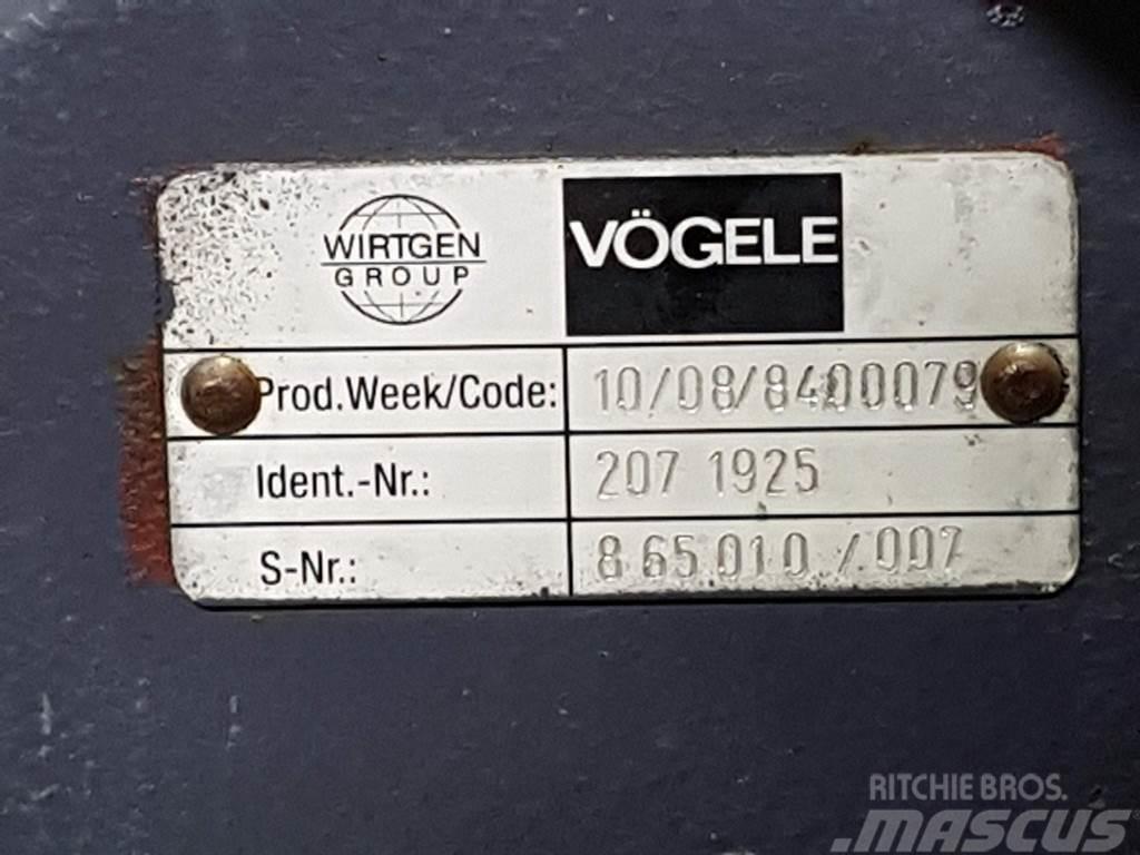 Vögele 2071925 - Transmission/Getriebe/Transmissiebak Коробка передач